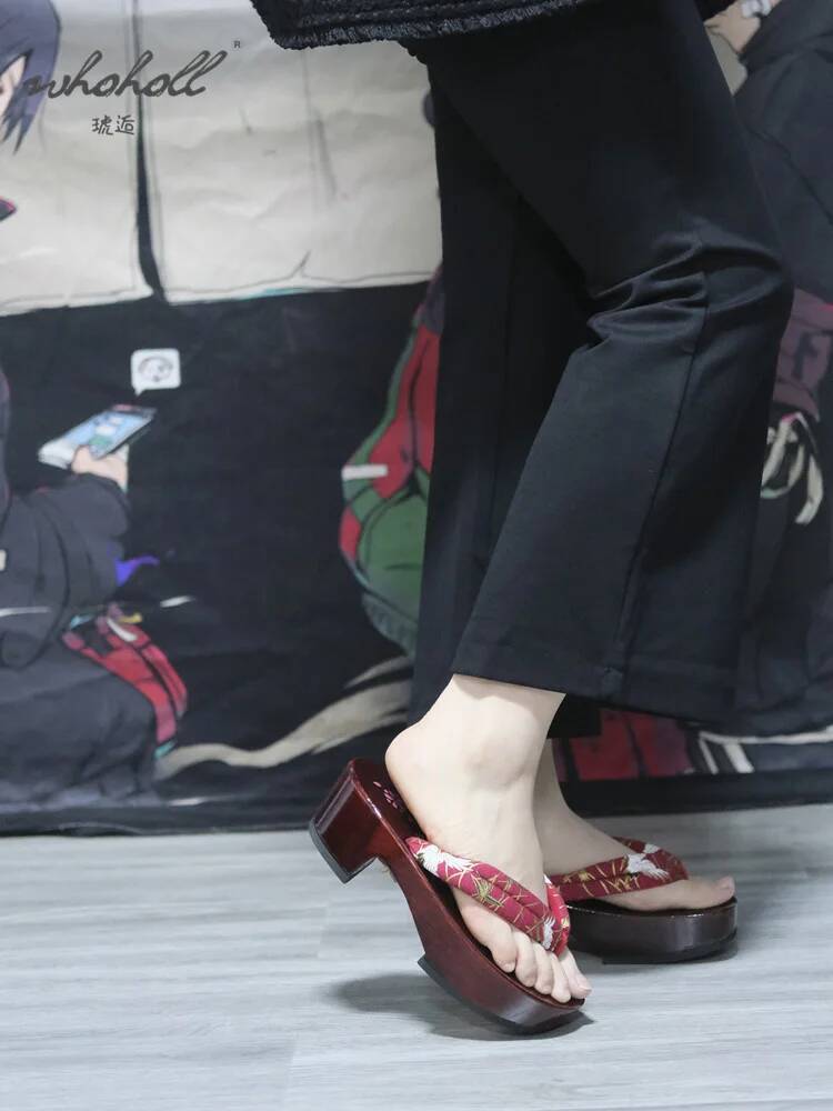Japanese Wooden Gets Summer Wo - Geta Wooden Sandal review and price