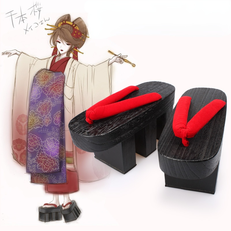 Womens Wooden Japanese GETA Cl - Geta Wooden Sandal review and price