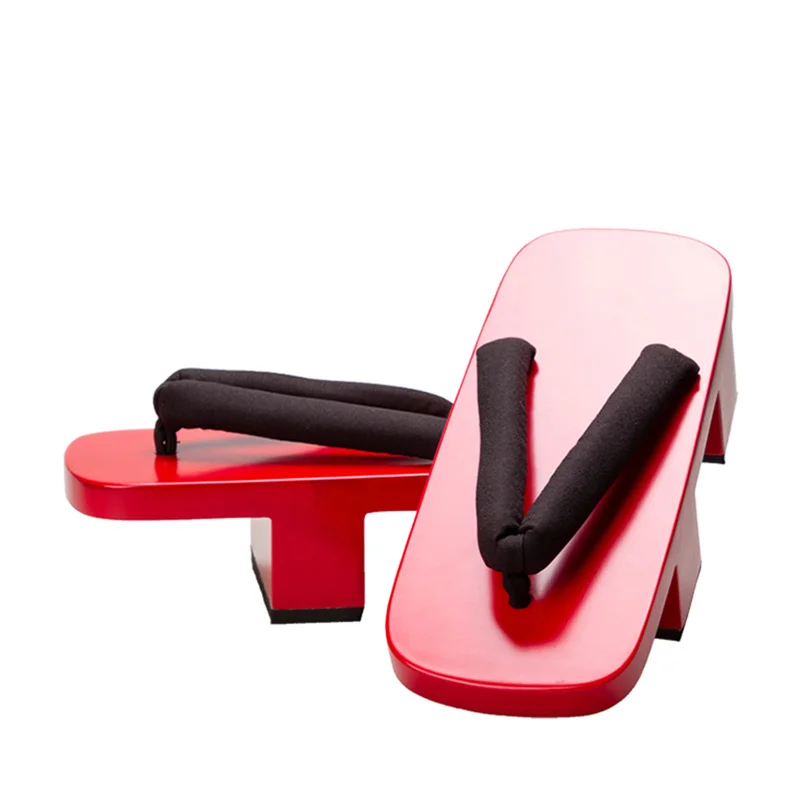 Women's Cosplay Shoes Red Pain - Geta Wooden Sandal review and price