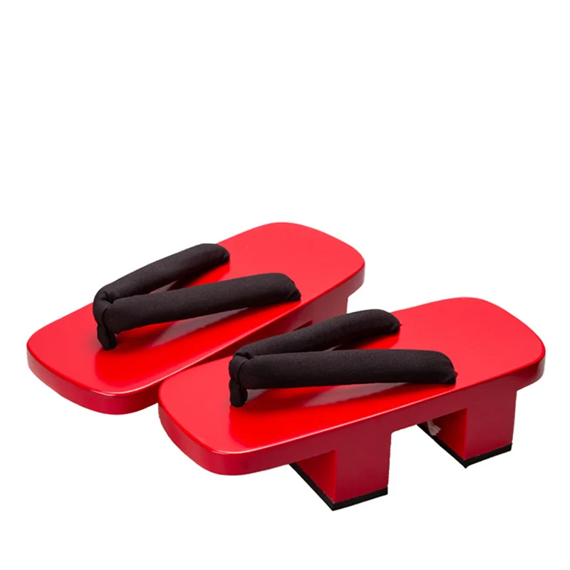 Women's Cosplay Shoes Red Pain - Geta Wooden Sandal review and price