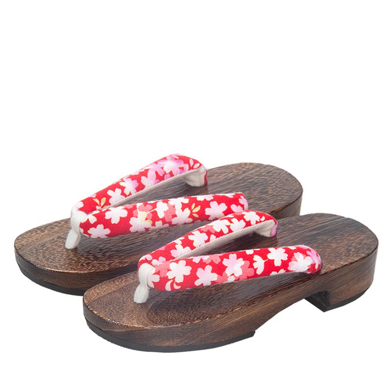 Japan Style Anime Cosplay Shoe - Geta Wooden Sandal review and price
