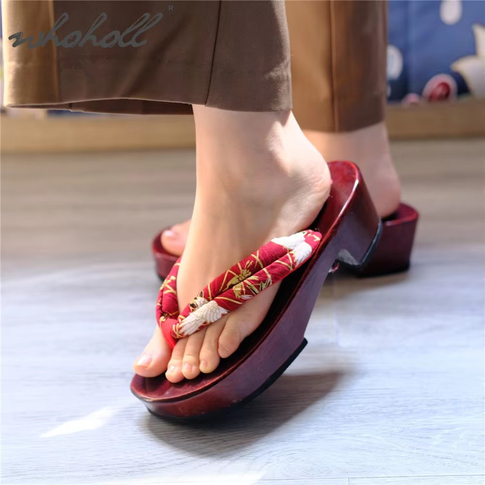 Japanese Geta Animation Coplay - Geta Wooden Sandal review and price