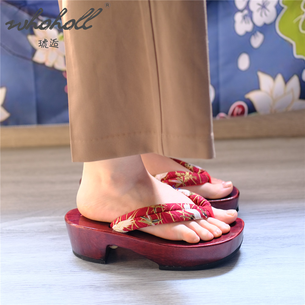 Japanese Geta Animation Coplay - Geta Wooden Sandal review and price