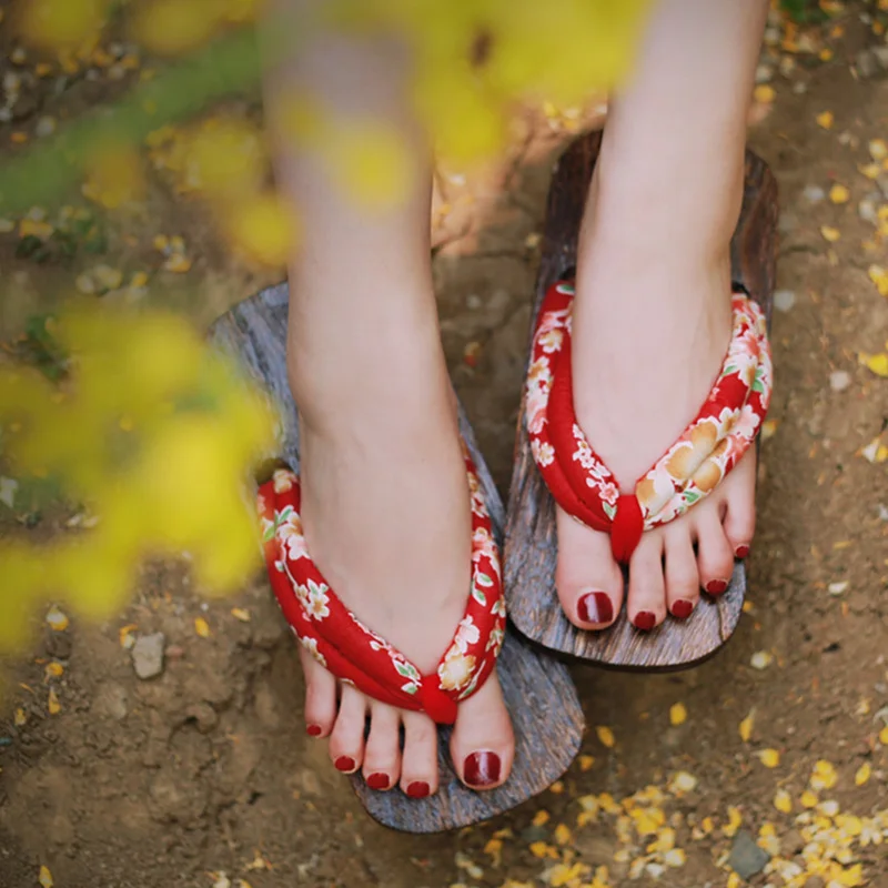 Women's Cosplay Shoes Double H - Geta Wooden Sandal review and price