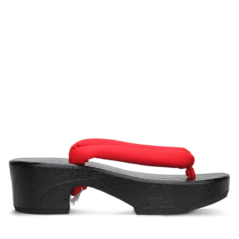 Women's Black Crescent Moon Sh - Geta Wooden Sandal review and price